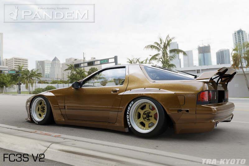 GReddy Pandem 85-92 Mazda RX-7 FC3S Front Bumper from gre17040330 - 17040331