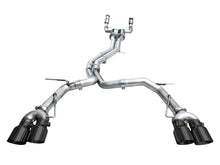 Load image into Gallery viewer, AWE Tuning 19-23 Audi C8 S6/S7 2.9T V6 AWD Track Edition Exhaust - Diamond Black Tips - 3020-43109