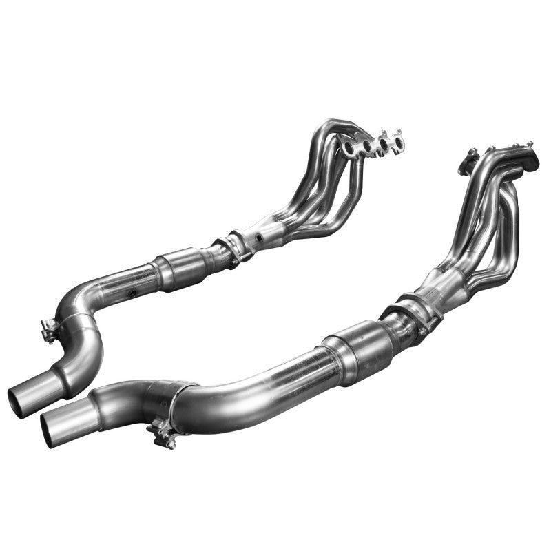 Kooks 15+ Mustang 5.0L 4V 2in x 3in SS Headers w/Green Catted OEM Connection Pipe - 1151H631