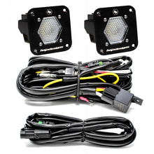 Load image into Gallery viewer, Baja Designs S1 Work/Scene LED Light Backup Kit w/ Mounting Bracket Pair - 387809