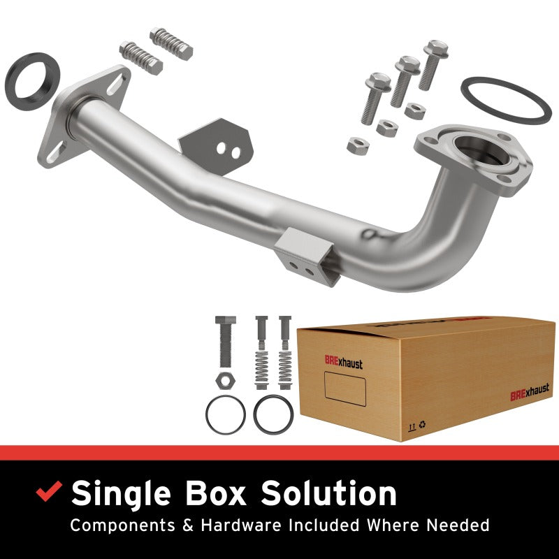 BRE Exhaust 93-95 Civic del Sol 1.5L Front Pipe Kit - 107-0119