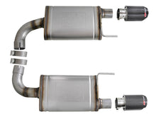 Load image into Gallery viewer, aFe MACH Force Xp SS Axle Back Exhaust System w/ Carbon Fiber Tips 15-17 Ford Mustang GT V8-5.0L - 49-43105-C