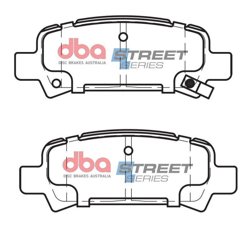 DBA 99-03 Subaru Impreza RS Street Series Rear Brake Pads - DB1379SS