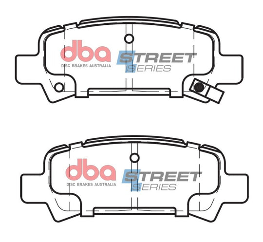DBA 99-03 Subaru Impreza RS Street Series Rear Brake Pads - DB1379SS