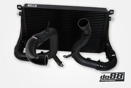 do88 VAG 2.0T EA888 Gen4 (245hp) BigPack Intercooler Kit w/Black Hoses - BIG-340-2-S