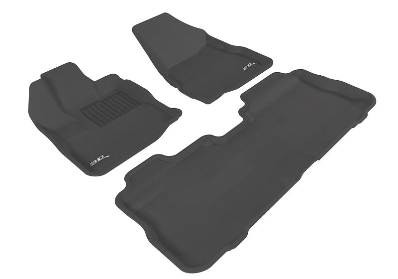 3D MAXpider 10-17 GMC Terrain Kagu Black Full Set (2 Hooks) - L1GM00501509