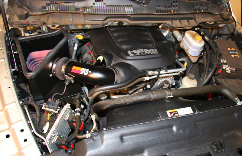 K&N 14-15 Ram 2500/3500 6.4L V8 High Flow Performance Intake Kit - 77-1568KTK