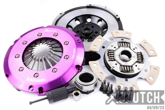 XClutch 2011 BMW 1 Series M Base 3.0L Stage 2R Extra HD Sprung Ceramic Clutch(6 Bolt/PB in Flywheel) - XKBM24566-1R