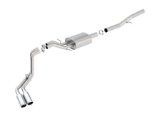 Load image into Gallery viewer, Borla 14 Silv/Sierra 1500 EC Std/CC Short 143.5in WB S-Type Dual Rolled Side Exit Cat-Back Exhaust - 140576