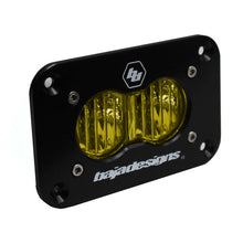 Load image into Gallery viewer, Baja Designs S2 Wide Cornering Sport Flush Mount LED - Amber - 541015