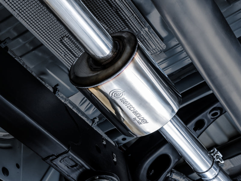 AWE Tuning 4th Gen GM 1500 5.3L 0FG Cat-Back Dual Side Exit (Flat Bumper) - Chrome Tips - 3015-22207