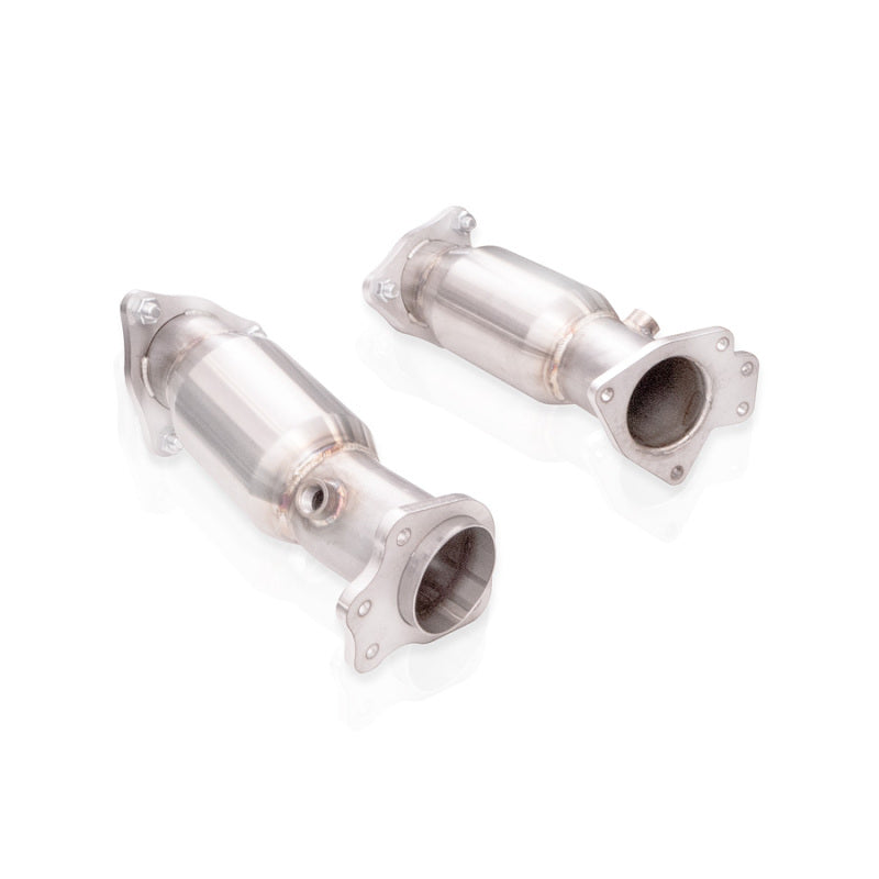 Stainless Works 20-21 Chevrolet Corvette C8 6.2L High-Flow Catted Midpipe Kit 3in - C8CATLDS