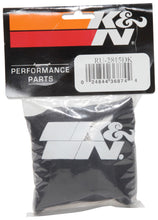 Load image into Gallery viewer, K&amp;N Drycharger Air Filter Wrap RU-2815 Black - RU-2815DK