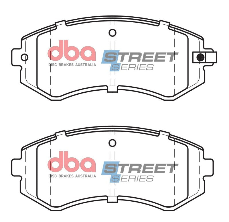 DBA 90-96 Nissan 240SX (Excl ABS) Front Street Series Brake Pads - DB1148SS