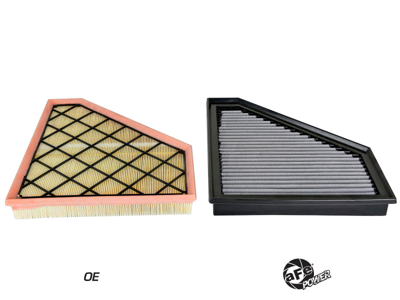 aFe Magnum FLOW Pro DRY S OE Replacement Filter 13-17 Cadillac ATS V6-3.6L - 31-10264