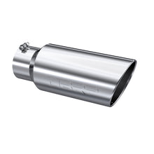 Load image into Gallery viewer, MBRP Universal Tip 7in O.D. Rolled End 5in inlet 18in length - T304 (SINGLE TIP) - T5127