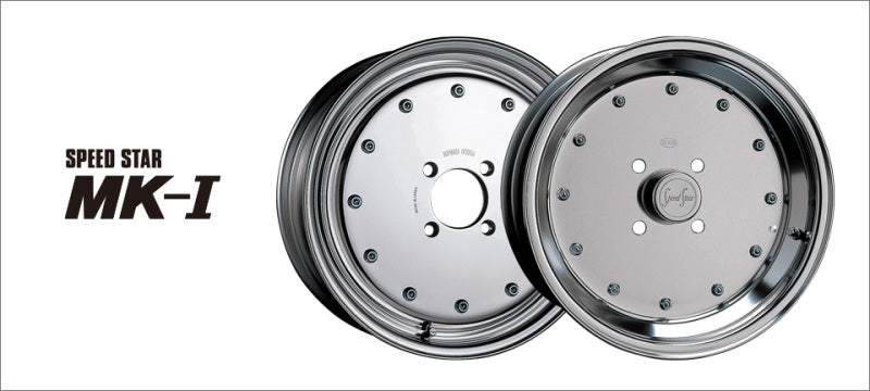 SSR MK-1 15x7 4x100BP +24 Offset Bright Wheel (SPECIAL ORDER - NO CANCELLATION) - M115700+2404CK0
