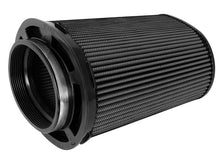 Load image into Gallery viewer, aFe Magnum FLOW Black Pro 5R Air Filter (Pair) (6x4)in F x (8-1/4x6-1/4in) B x (7-1/4x5in) Tx10in H - 24-91136K-MA