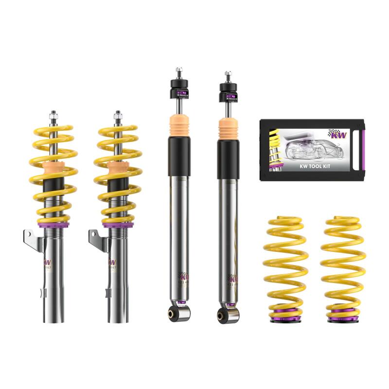 KW Coilover Kit V3 Volkswagen Golf VII R w/ DCC - 352800CC
