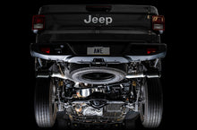 Load image into Gallery viewer, AWE Tuning 20-21 Jeep Gladiator JT 3.6L Tread Edition Cat-Back Dual Exhaust - Diamond Black Tip - 3015-33101
