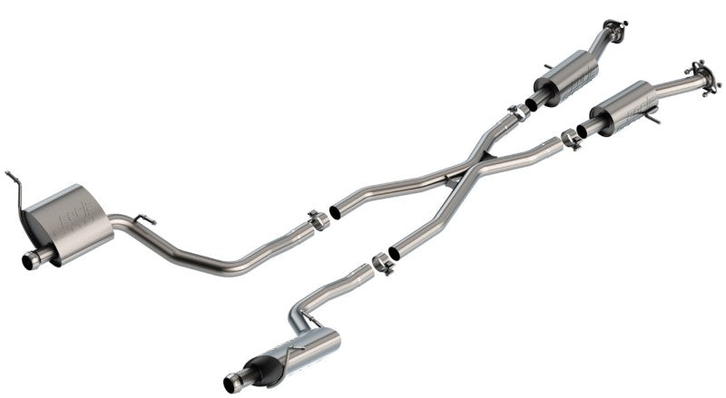 Borla 14-20 Jeep Grand Cherokee High Altitude/Summit 3.6L V6 2/4WD 2.25in S-Type Cat-back - 140836