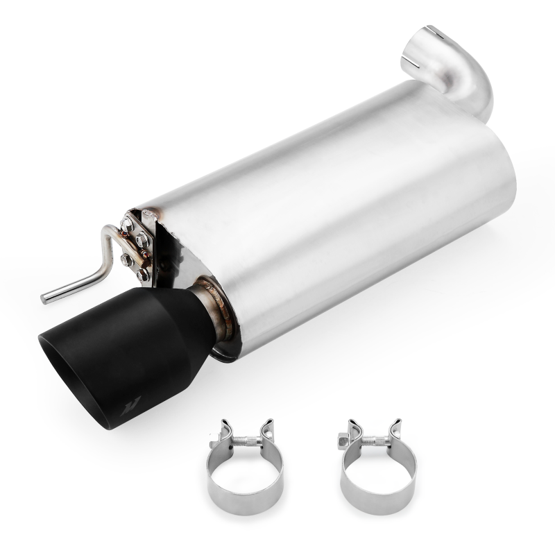 Mishimoto 2015+ Ford Mustang GT Street Axleback Exhaust w/ Black Tips - MMEXH-MUS8-15ASBK