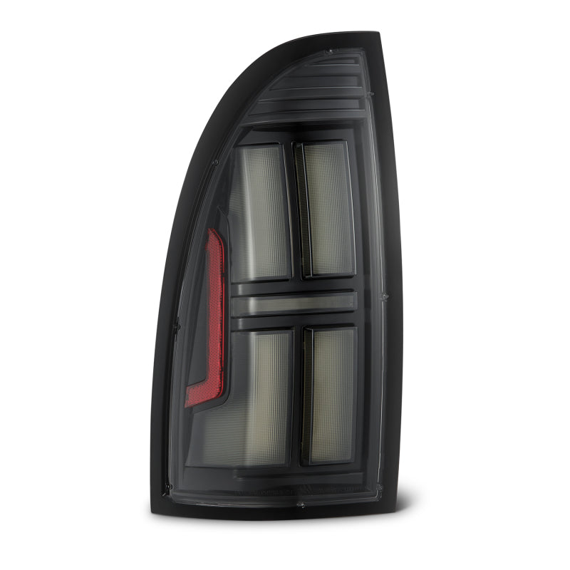 AlphaRex 05-15 Toyota Tacoma NOVA Prismatic LED Tail Lights - Alpha-Black - 680062