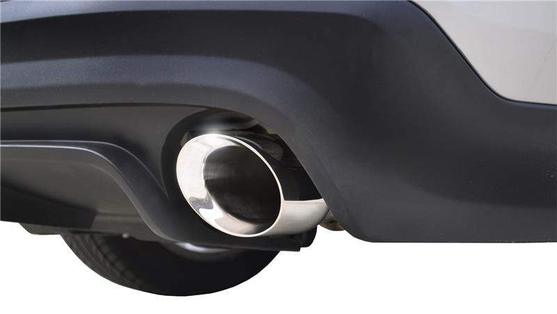 Corsa 2011-2014 Ford Mustang GT/Boss 302 5.0L V8 Polished Xtreme Axle-Back Exhaust - 14317