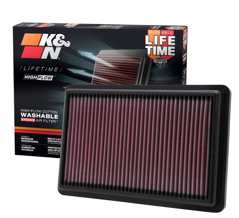 K&N 10-11 Acura MDX/ZDX 3.7L Drop In Air Filter - 33-2454