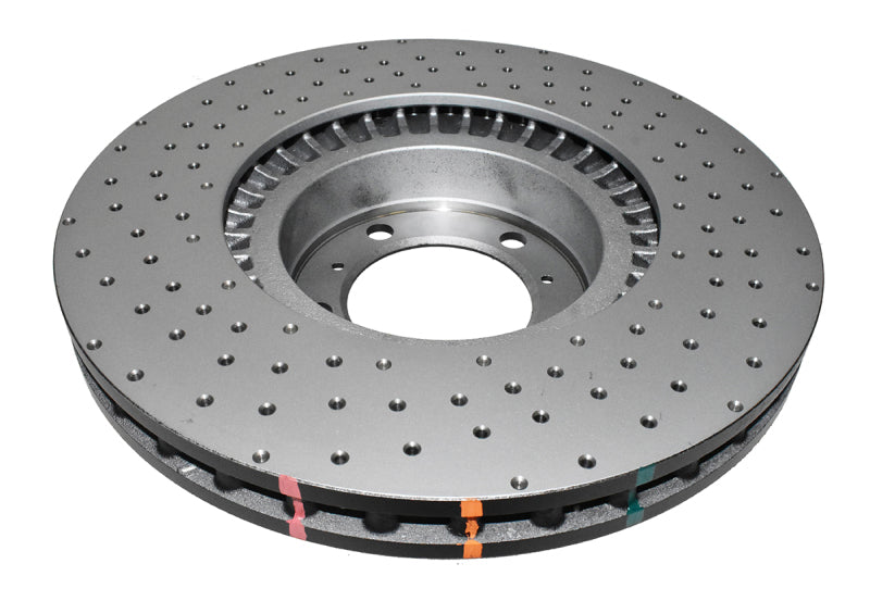 DBA 10-13 Porsche Panamera (Iron Rotor Excl GTS/Turbo/Turbo S) Front 4000 Series Cross Drilled Rotor - DBA42592XD