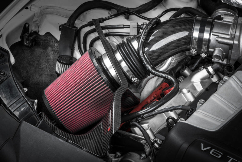 APR 10-16 Audi S4/S5/14-17 Audi Q5/SQ5 (B8) 3.0T Open Carbon Fiber Intake System - CI100037