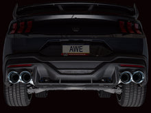 Load image into Gallery viewer, AWE 2024 Ford Mustang Dark Horse S650 RWD Track Edition Cat-Back Exhaust w/ Quad Chrome Silver Tips - 3020-42375