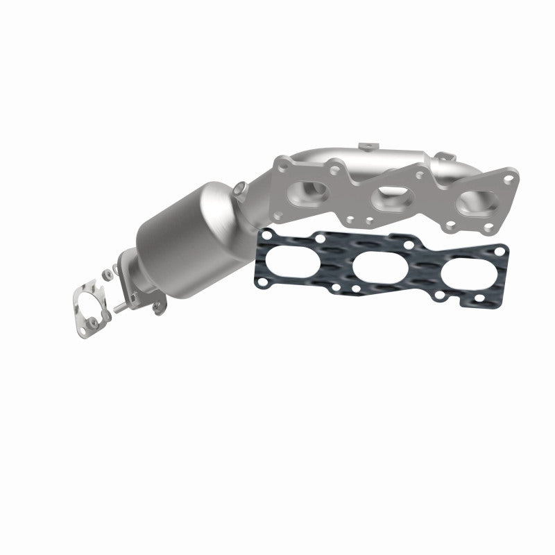 MagnaFlow OEM Grade Federal / EPA Compliant Manif Catalytic Converter 09-11 Hyundai Genesis V6 3.8L - 52778