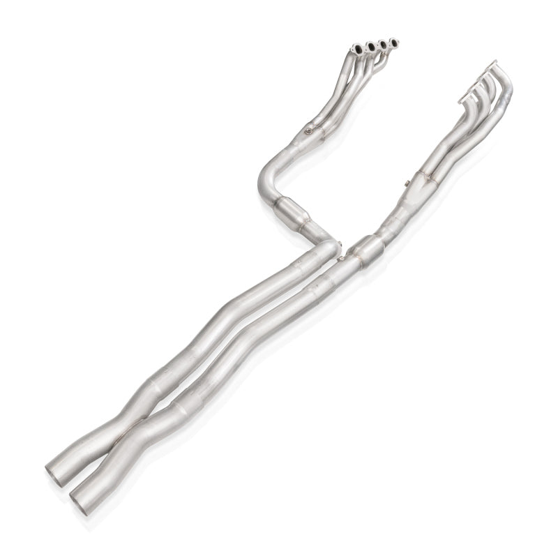 Stainless Works 2020-21 Silverado HD 6.6L 1-7/8in Long Tube Header Kit Performance Connect - CT220HSTCAT