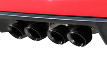 Load image into Gallery viewer, Corsa 09-13 Chevy Corvette 6.2L V8 2.5in Sport Cat-Back Dual Rear Exit w/Twin 4.0in Pol Pro-Ser Tips - 14470CBBLK