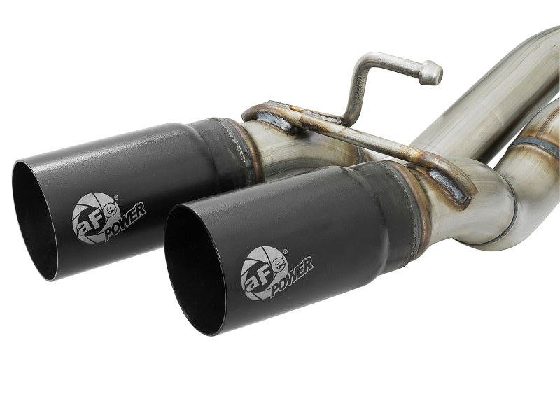 aFe Rebel Exhausts Cat-Back SS 16 Toyota Tacoma V6-3.5L w/ Black Tips - 49-46032-B