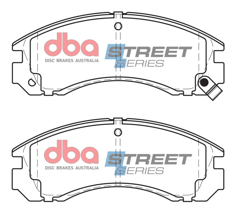 DBA 91-99 Mitsubishi 3000GT (Excl VR-4 Models) Street Series Front Brake Pads - DB1223SS