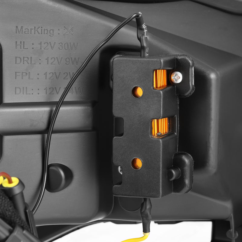 AlphaRex 13-20 Toyota GT86/Subaru BRZ/Scion FRS LUXX-Series LED Proj Hdlights Alpha Blk Seq Sig/DRL - 880901