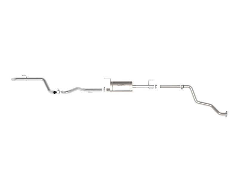 aFe 2024 Toyota Tacoma L4 2.4L MACH Force-Xp Hi-Tuck 2.5in 304 SS Steel Cat-Back Exhaust - 49-46072