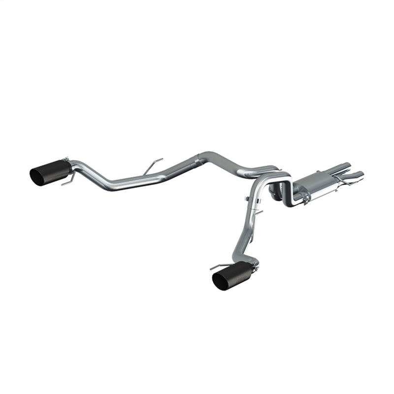 MBRP 17-20 Ford F-150 Raptor 3.5L Ecoboost Dual Rear Exit T409 3in Resonator Back Exhaust System - S5264409