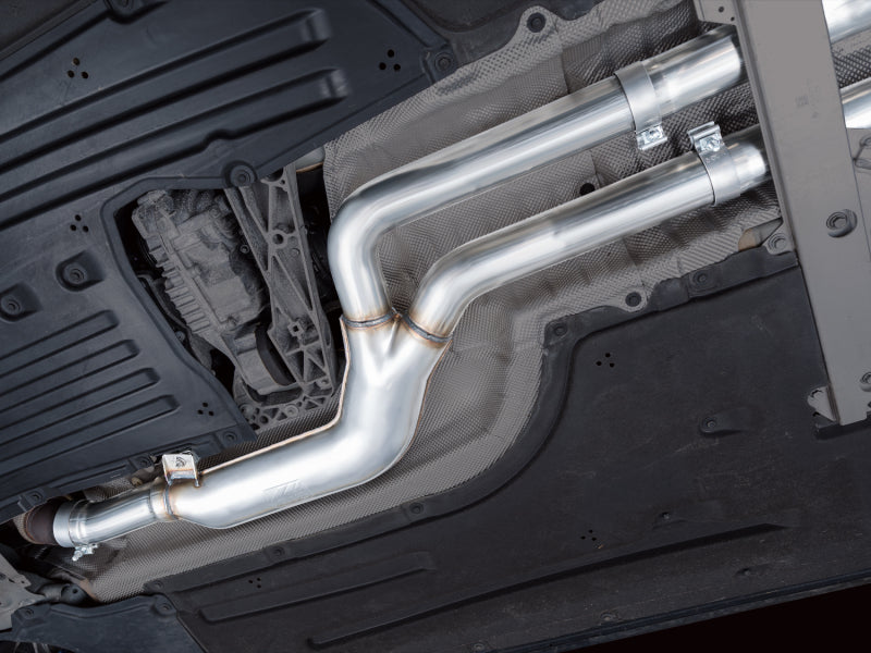 AWE Tuning 22-26 BMW M240i (G42) Touring Edition Exhaust - Diamond Black Tips - 3015-43240