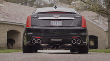 Load image into Gallery viewer, Stainless Works 2016-18 Cadillac CTS-V Sedan Axle Back System Dual-Mode Turbo Mufflers 4in Tips - CTSV16MKS-FC
