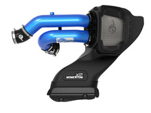 Load image into Gallery viewer, aFe 21-22 Ford F-150 Raptor V6-3.5L(tt) Momentum XP Cold Air Intake System Blue w/ Pro Dry S Filter - 50-30072DL