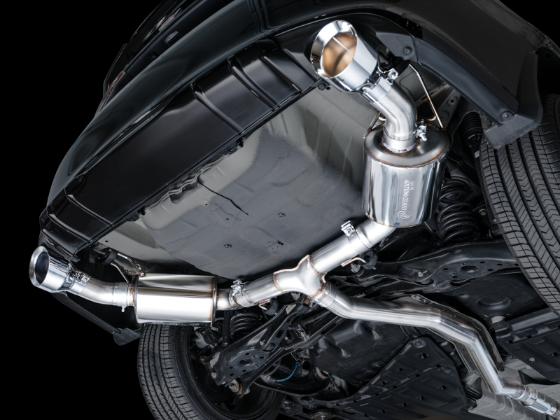 AWE Tuning 22+ Honda Civic Si/Acura Integra Touring Edition Catback Exhaust - Dual Chrome Silver Tip - 3015-32331