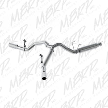 Load image into Gallery viewer, MBRP 14-16 Ram 2500/3500 6.4L 4in AL Single Side Dual Outlet Cat Back Exhaust - S5150AL