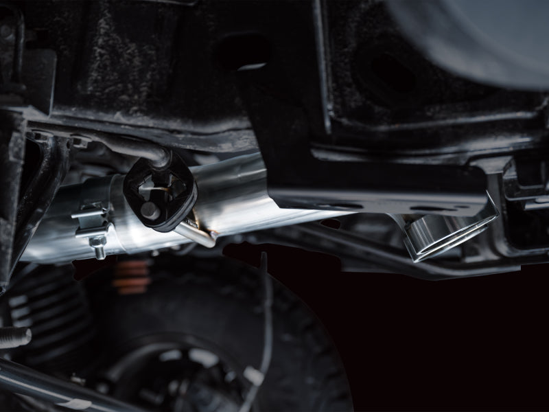 AWE Tuning 22-24 Ford Bronco Raptor 4WD Dual BashGuards Cat-Back SwitchPath Exhaust (No Tips) - 3025-31327
