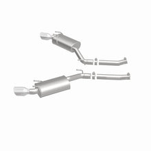 Load image into Gallery viewer, MagnaFlow Axle-Back Stainless Dual Split 4in Polished Tips 10-15 Chevrolet Camaro Convert. 3.6L V6 - 15354