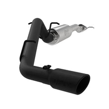 Load image into Gallery viewer, MBRP 17+ Chevrolet Colorado 2.5L/3.6L 3in Cat Back Single Side Exit w/ 4in Tip - Back Coated - S5090BLK
