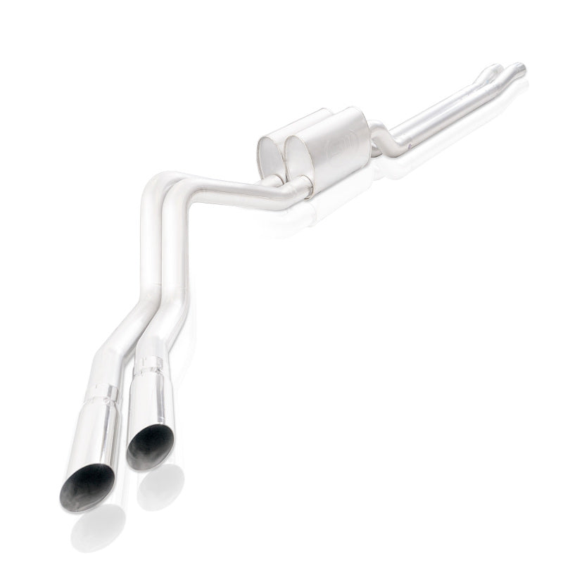 Stainless Works 15-25 Ford F150 5.0L Legend Aftermark Connection Dual 3.5in Side Exit Polished Tips - FT18CBL
