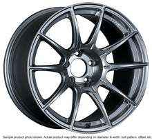 Load image into Gallery viewer, SSR GTX01 18x9.5 5x114.3 22mm Offset Dark Silver Wheel Evo 8 9 X / G35 / 350z / 370z - XA18950+2205GDK